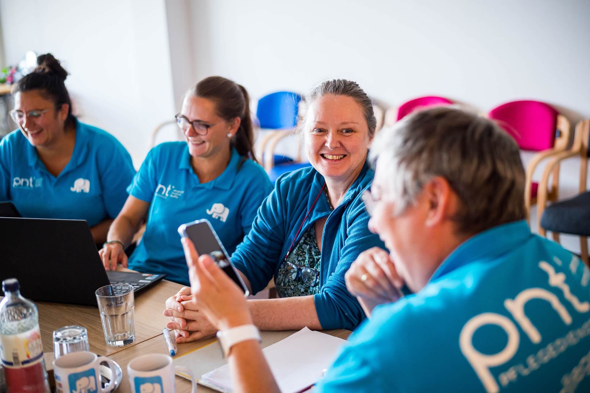 PNT Team im Austausch